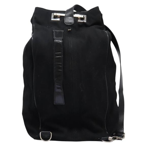 GUCCI Shoulder Bag Canvas Black - Picture 3 of 14